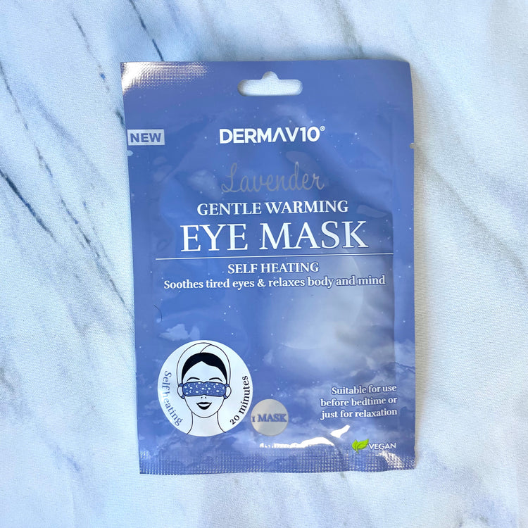 DermaV10 Gentle Warming Eye Mask