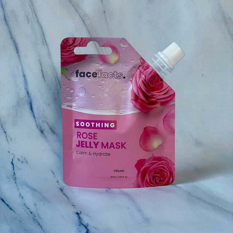 Face Facts Rose Jelly Face Mask