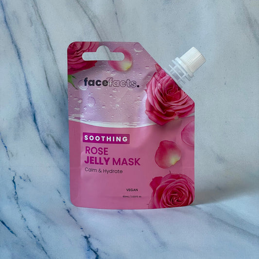 Face Facts Rose Jelly Face Mask